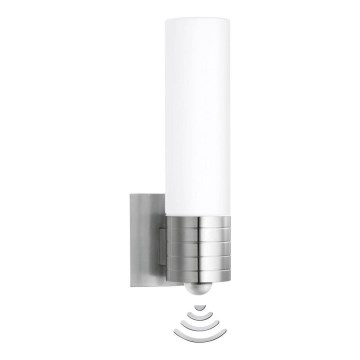 STEINEL 007874 - Iluminação de parede exterior LED com sensor L260LED LED/8,6W/230V IP44