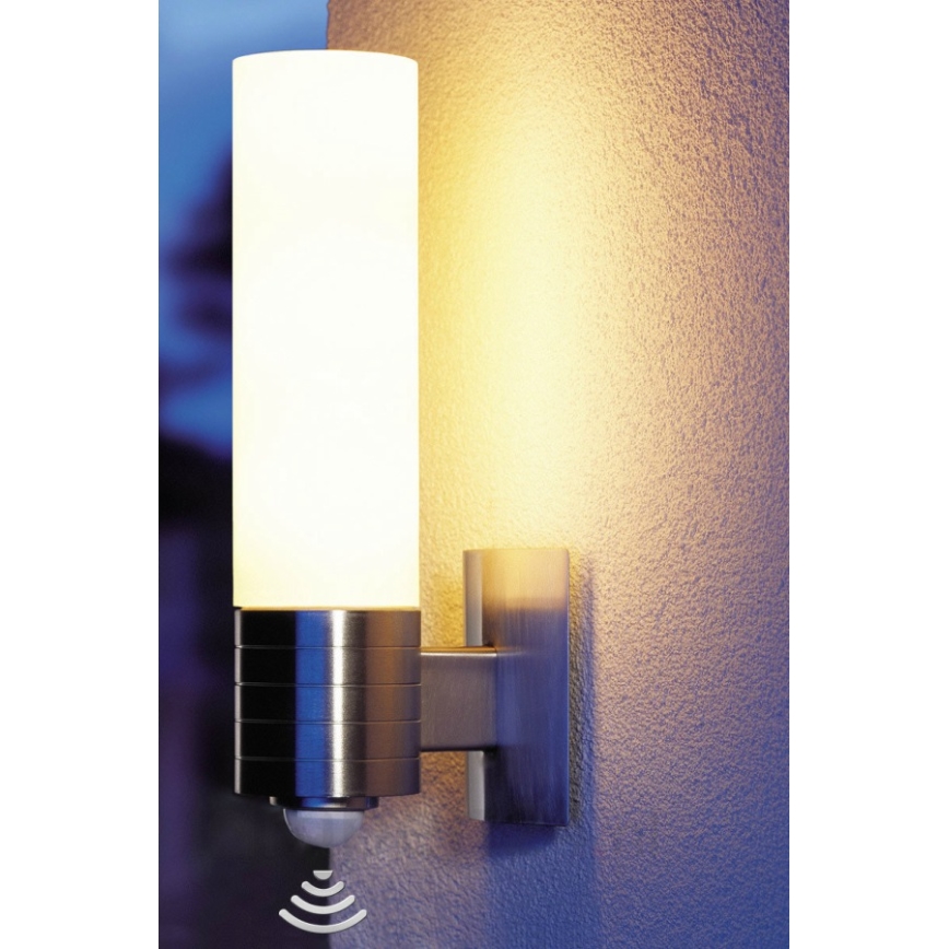 STEINEL 007874 - Iluminação de parede exterior LED com sensor L260LED LED/8,6W/230V IP44
