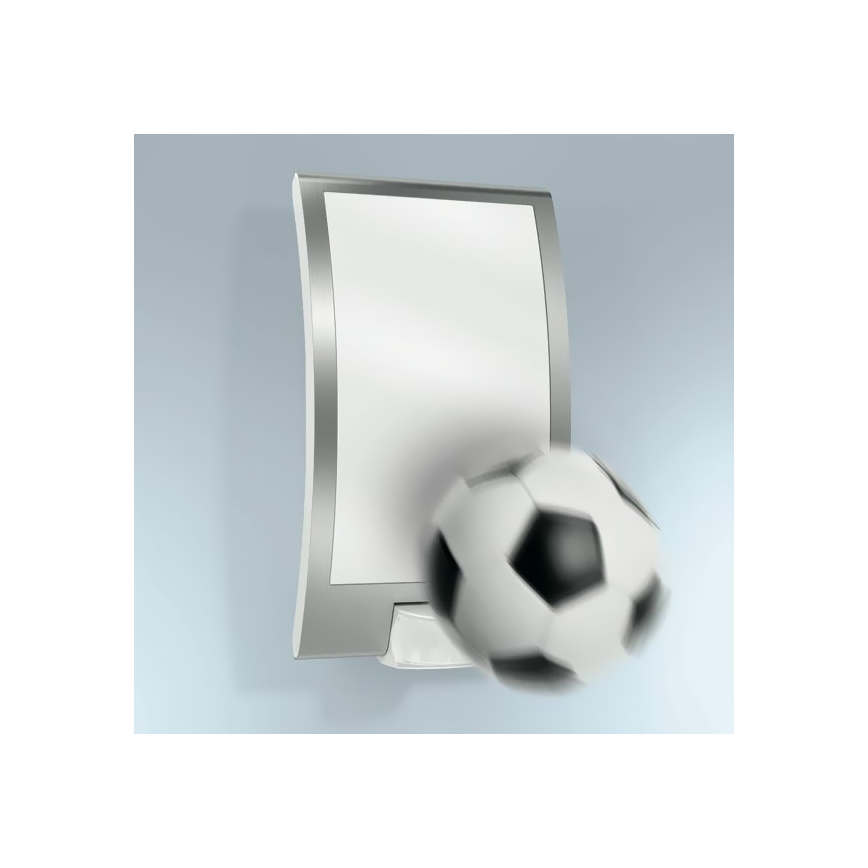 Steinel 009816 - Iluminação de parede exterior com sensor L 22 S 1xE27/60W/230V IP44