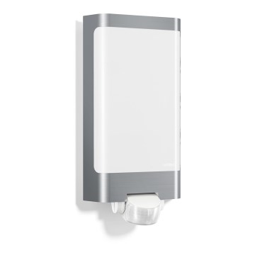 STEINEL 010461 - Iluminação exterior LED com sensor L240LED LED/7,5W inoxidável IP44