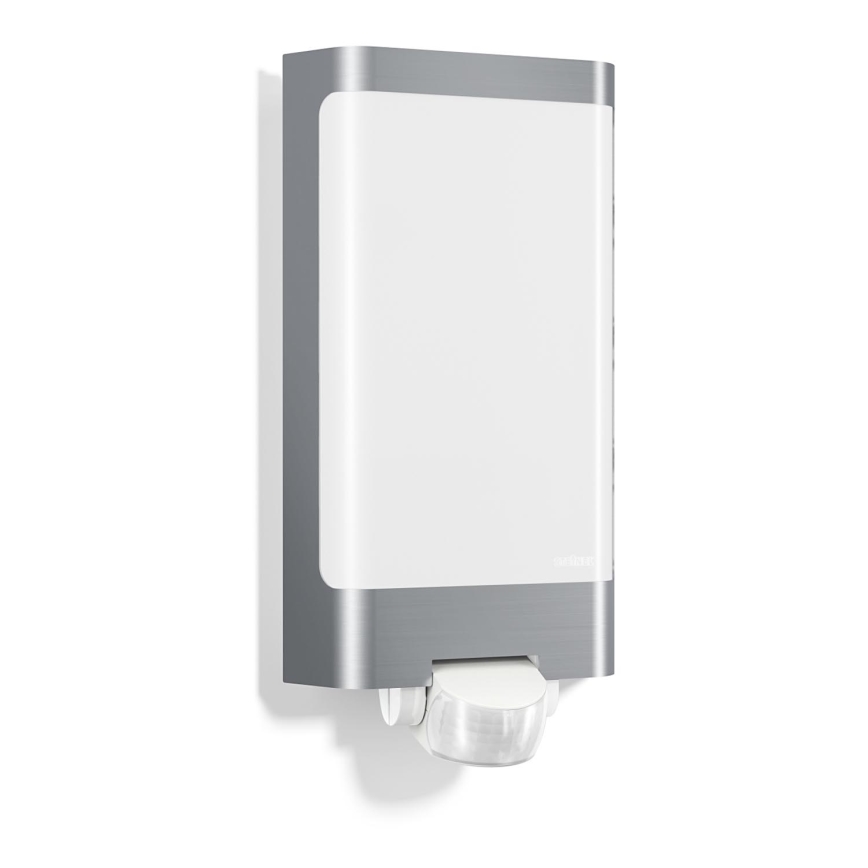 STEINEL 010461 - Iluminação exterior LED com sensor L240LED LED/7,5W inoxidável IP44