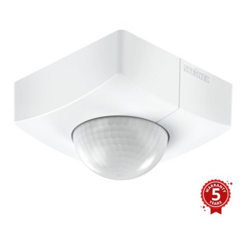STEINEL 010560 - Sensor de movimento de exterior IS 3360 DALI branco IP54