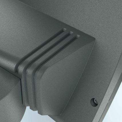 Steinel 012076 - Aplique de parede externo com sensor XLED curved LED/10,5W/230V IP44