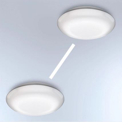 Steinel 035440 - Iluminação de exterior LED com sensor QUATTRO LED/10W/230V IP54