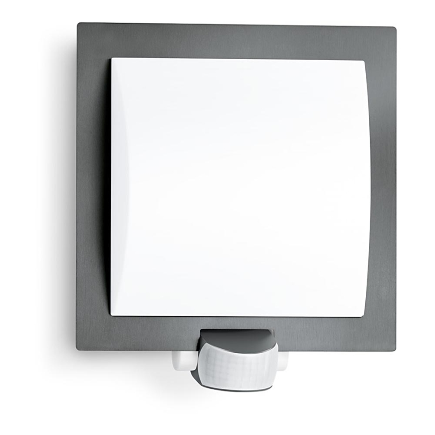 STEINEL 035693 - Iluminação de parede exterior com sensor L20 1xE27/60W/230V IP44