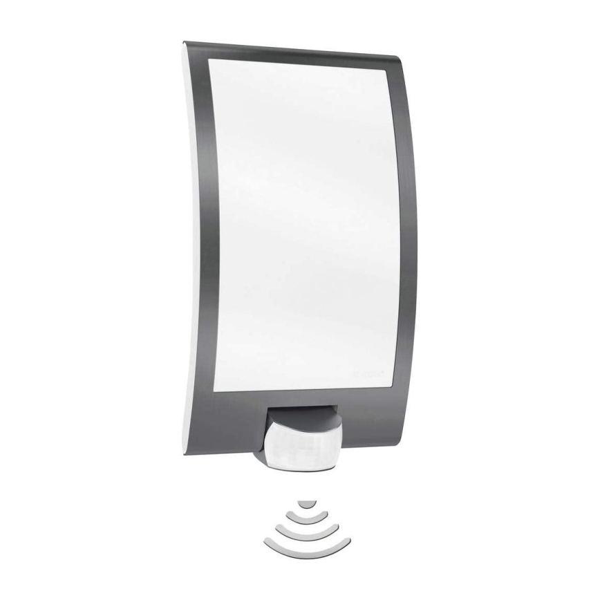 STEINEL 035709 - Iluminação exterior com sensor L22 1xE27/60W/230V IP44