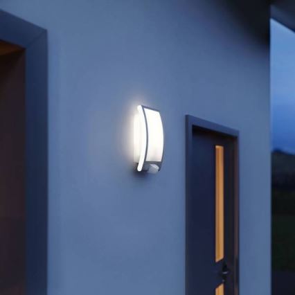 STEINEL 035709 - Iluminação exterior com sensor L22 1xE27/60W/230V IP44