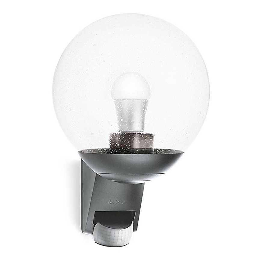 Steinel 035723 - Iluminação de parede exterior com sensor L585S 1xE27/60W/230V IP44