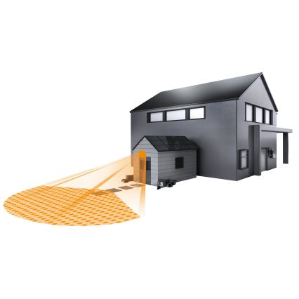 Steinel 035761 –⁠ Sensor de movimentos exterior de infravermelhos IS 130-2 antracite IP54