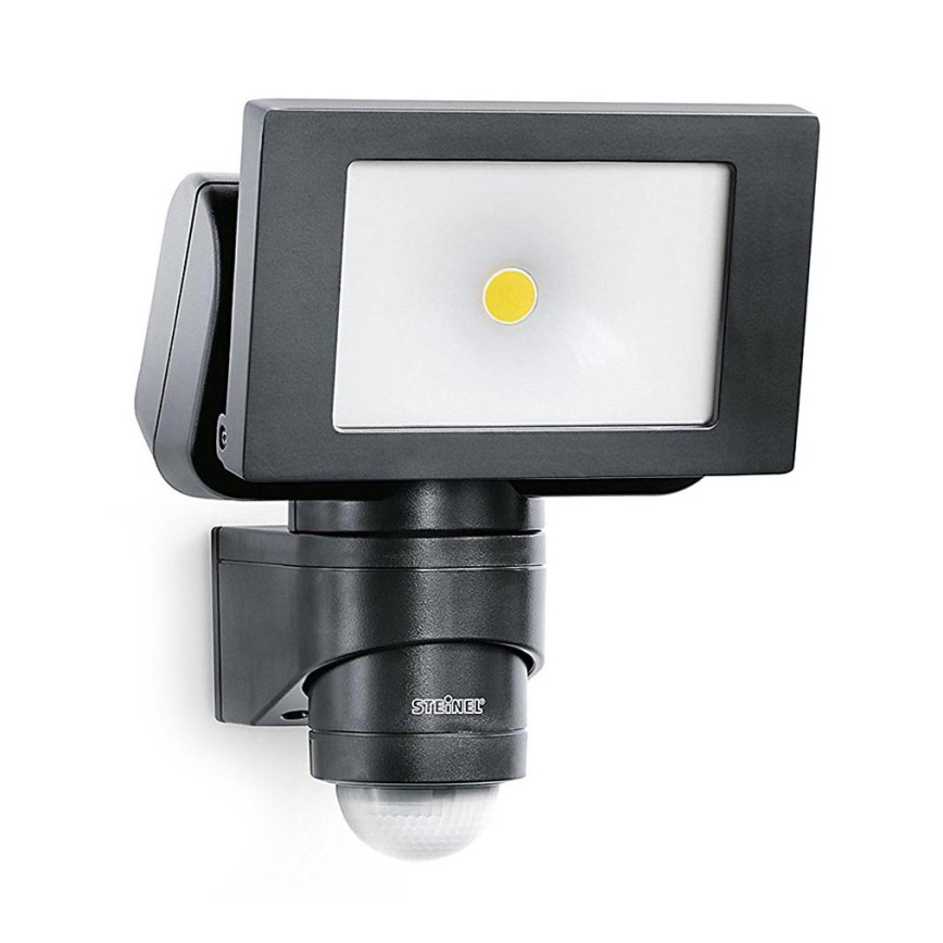 Steinel 052546 - Holofote com sensor LED LS150LED 1xLED/20,5W/230V preto antigo IP44