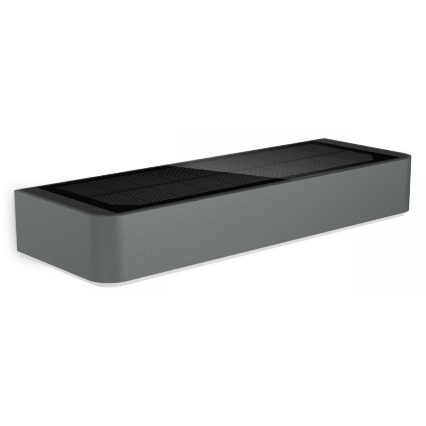Steinel 052966- Iluminação solar LED XSolar SOL-O LED/0,07W 2000mAh IP44 antracite