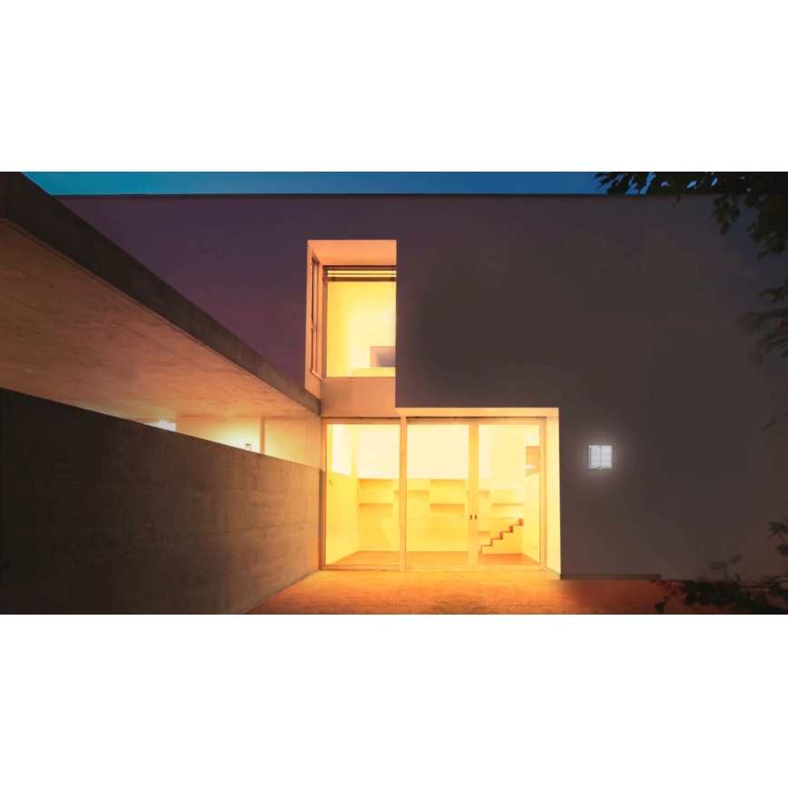 STEINEL 053031 - LED Iluminação de parede exterior com sensor L691 LED/9W/230V 3000K IP44