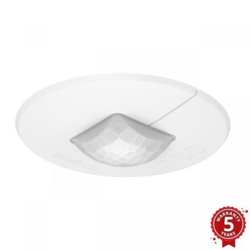 Steinel 053871 - Detetor de presença IR Quattro Micro 6m DALI-2 IP65 branco