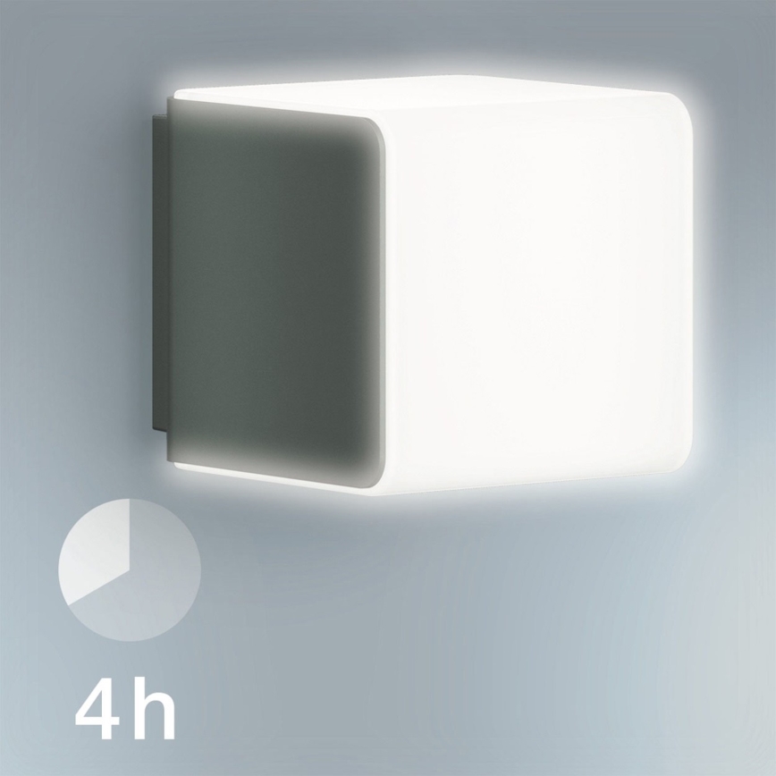 Steinel 055493 - Iluminação exterior LED com sensor L 830 LED/9.5W/230V IP44 antracite