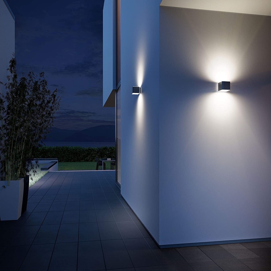 Steinel 055530 - Iluminação exterior LED com sensor L 840 LED/9,5W/230V IP44 antracite