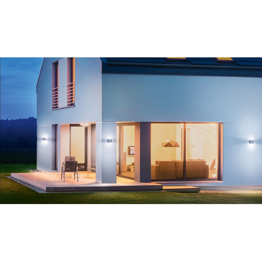 Steinel 055530 - Iluminação exterior LED com sensor L 840 LED/9,5W/230V IP44 antracite