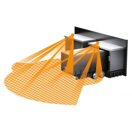 Steinel 056636 - Sensor de movimento SensIQ IP54 antracite + controlo remoto
