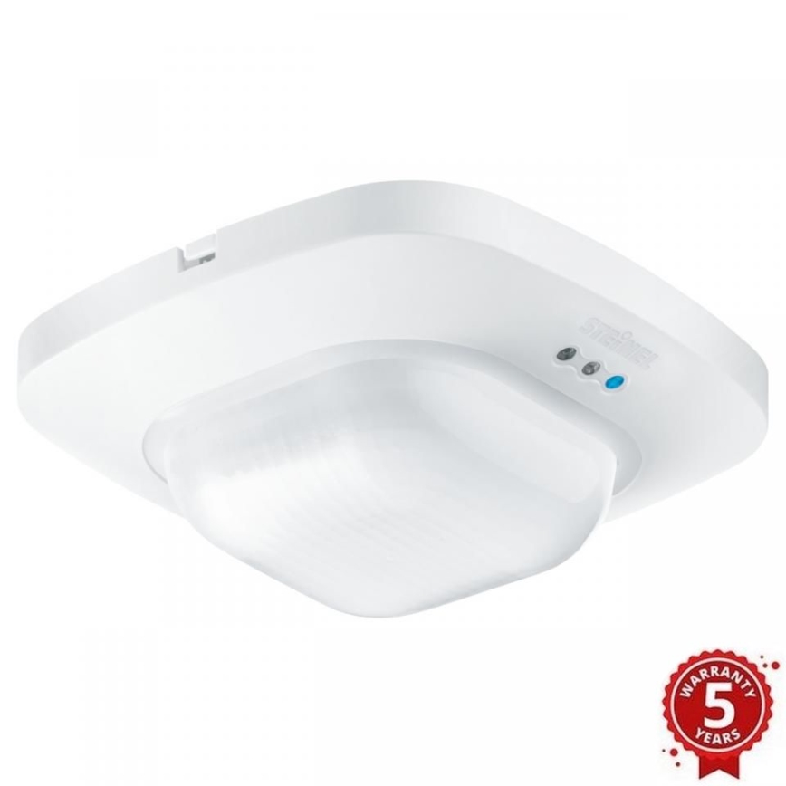 Steinel 057497 - Detetor de presença IR Quattro HD 24m DALI branco