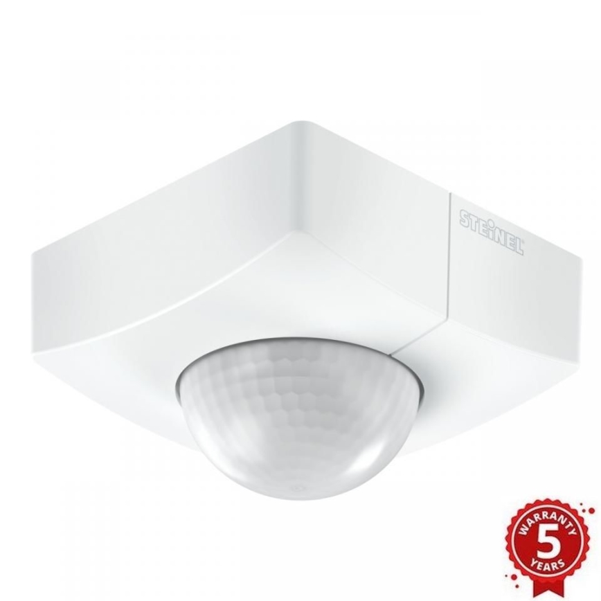 Steinel 058364 - Sensor de movimento IS 3360 MX Highbay V3 KNX IP54 branco quadrado