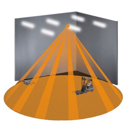 Steinel 058364 - Sensor de movimento IS 3360 MX Highbay V3 KNX IP54 branco quadrado