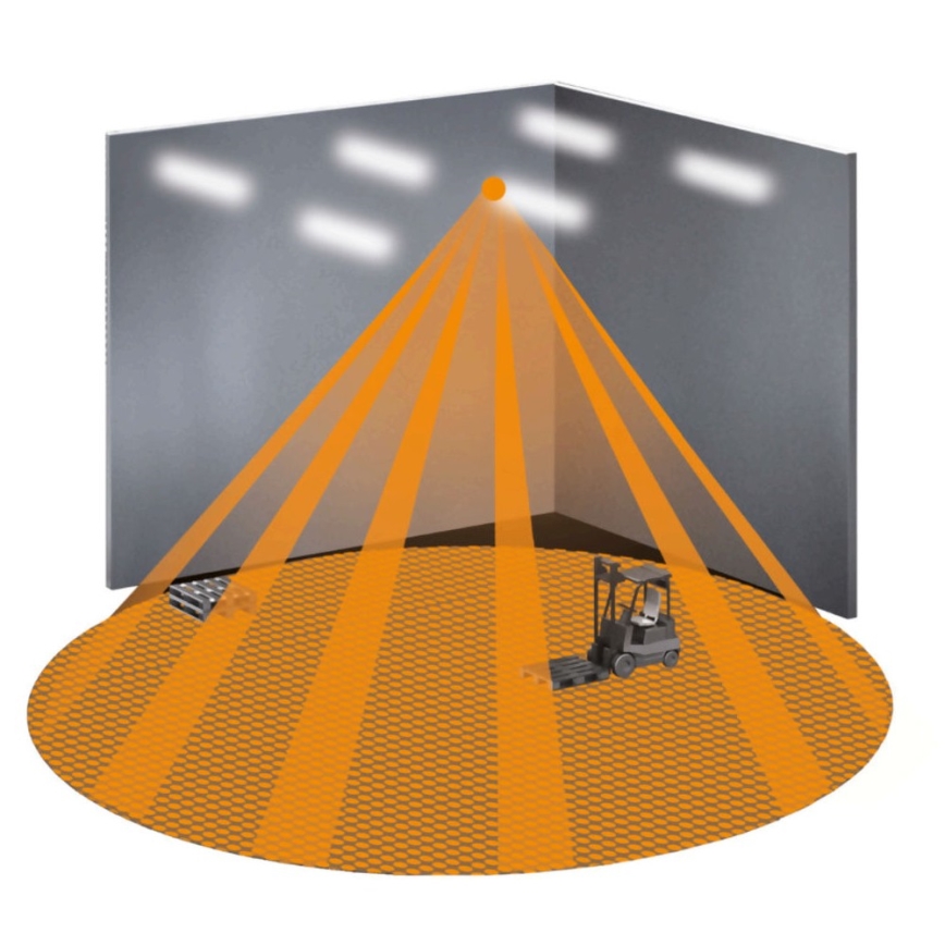 Steinel 058364 - Sensor de movimento IS 3360 MX Highbay V3 KNX IP54 branco quadrado