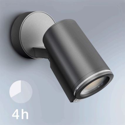 STEINEL 058630 - Iluminação de parede exterior LED com sensor SPOT ONE 1xGU10/7W/230V IP44