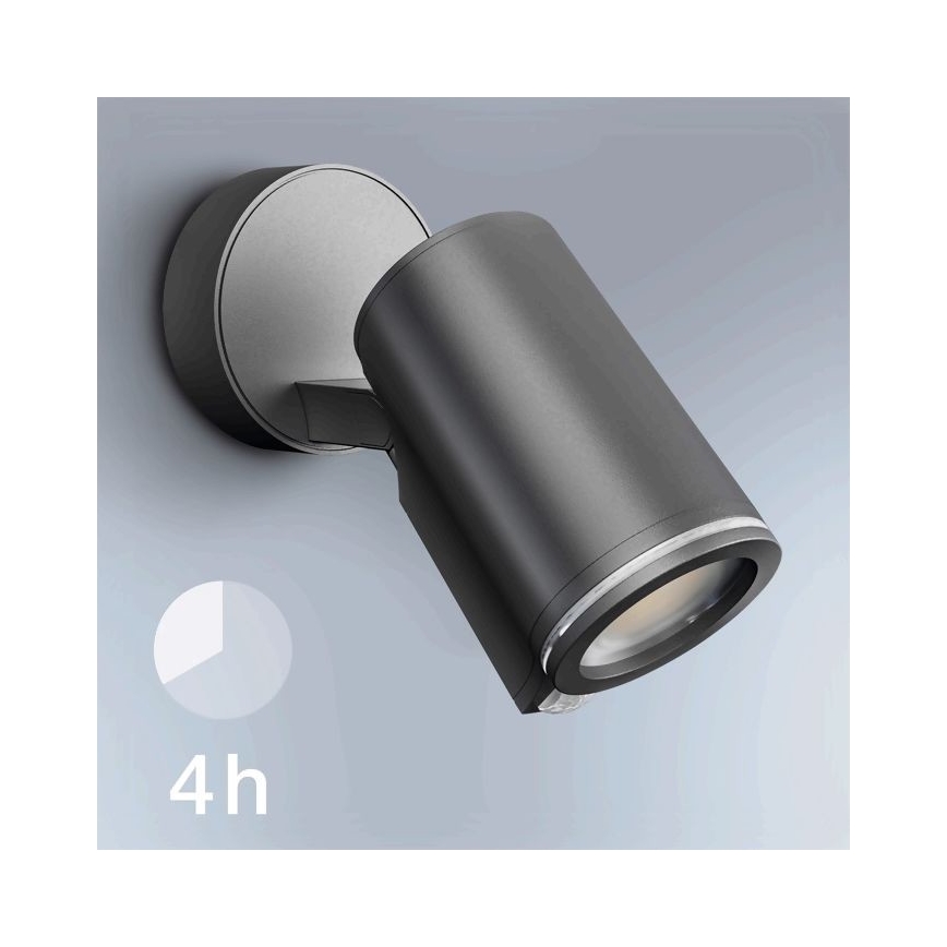 STEINEL 058630 - Iluminação de parede exterior LED com sensor SPOT ONE 1xGU10/7W/230V IP44