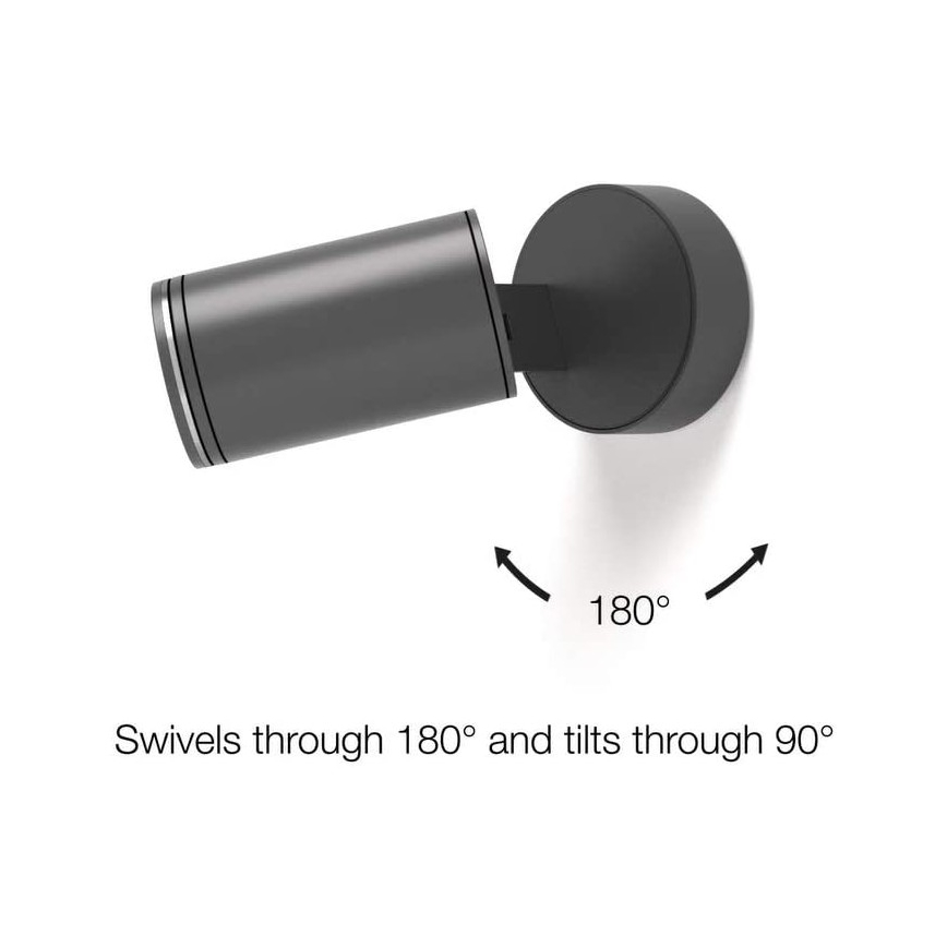STEINEL 058630 - Iluminação de parede exterior LED com sensor SPOT ONE 1xGU10/7W/230V IP44