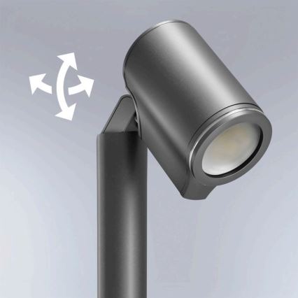 STEINEL 058661 - Candeeiro exterior LED com sensor SPOT WAY 1xGU10/7W/230V IP44