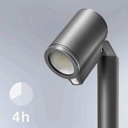 STEINEL 058661 - Candeeiro exterior LED com sensor SPOT WAY 1xGU10/7W/230V IP44