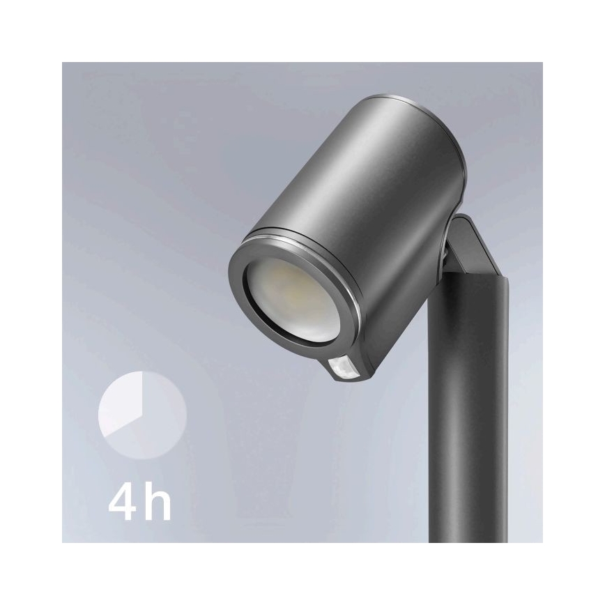 STEINEL 058661 - Candeeiro exterior LED com sensor SPOT WAY 1xGU10/7W/230V IP44