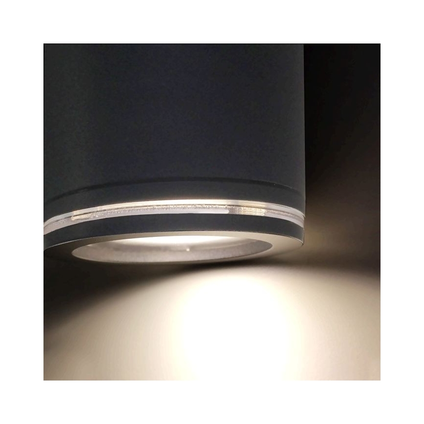 STEINEL 058685 – Candeeiro exterior LED com sensor SPOT GARDEN 1×GU10/7W/230V IP44