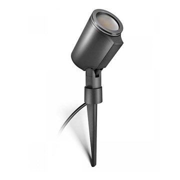Steinel 058692- Candeeiro exterior LED com sensor de crepúsculo SPOT GARDEN 1xGU10/7,86W/230V IP44