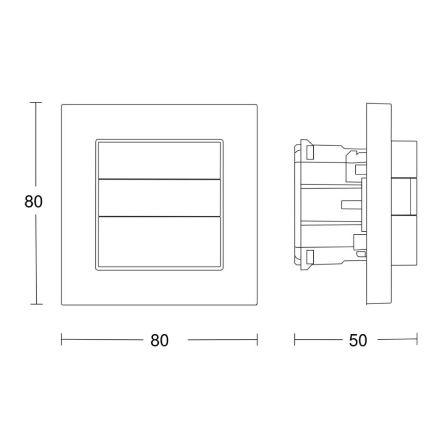Steinel 059460 - Sensor de movimento HF 180 KNX branco