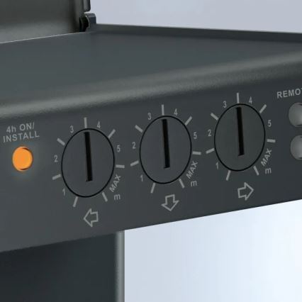 Steinel 059637 - Sensor de movimento iHF 3D KNX IP54 preto