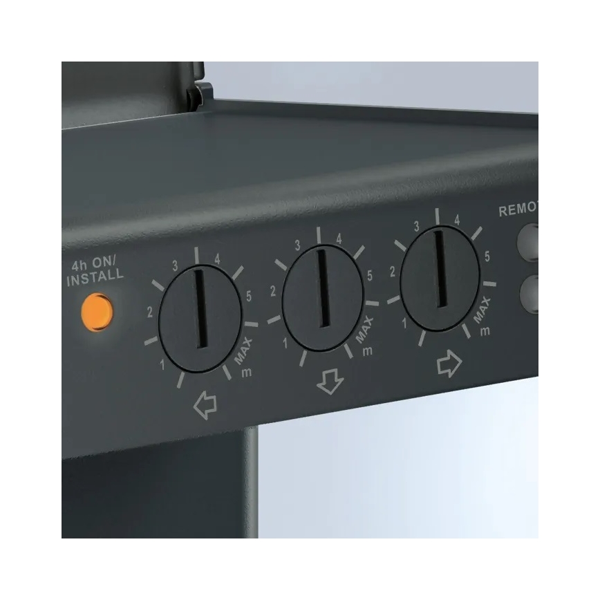 Steinel 059637 - Sensor de movimento iHF 3D KNX IP54 preto