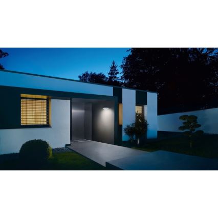 Steinel 059903 - LED Iluminação de parede exterior com sensor L825 iHF LED/12W/230V 3000K IP44