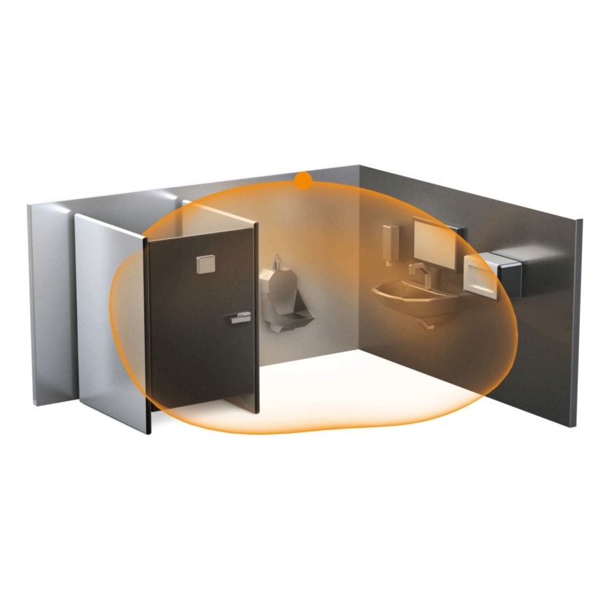 Steinel 064259 - Detetor de presença HF 360-2 COM2 IP54 branco