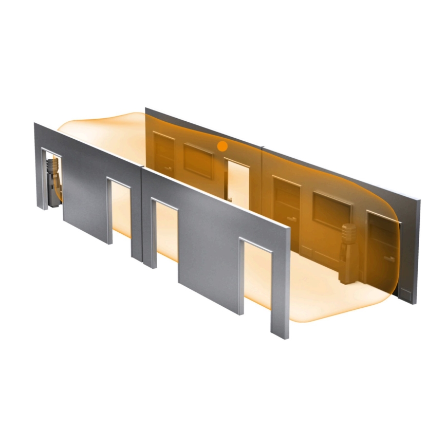 Steinel 064549 - Detetor de presença Hallway DALI-2 branco