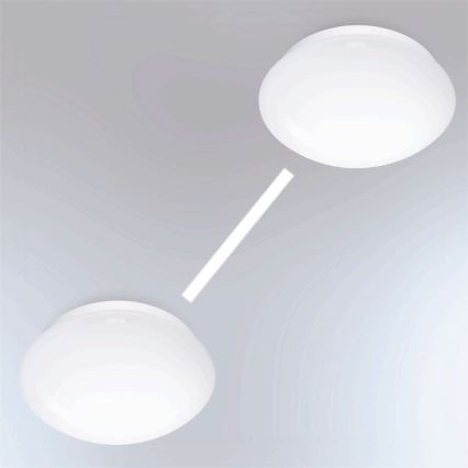STEINEL 064808 - Iluminação de teto para casa de banho LED com sensor RS PRO LED/9,5W/230V 3000K IP54