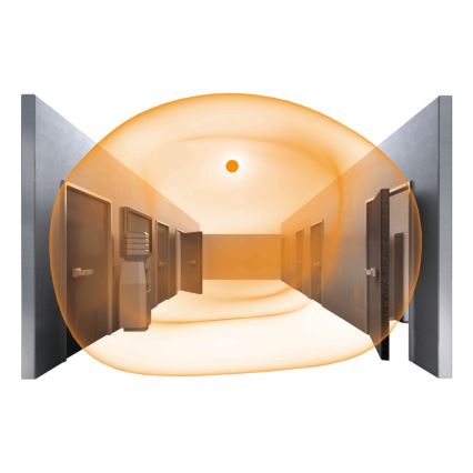 STEINEL 064808 - Iluminação de teto para casa de banho LED com sensor RS PRO LED/9,5W/230V 3000K IP54