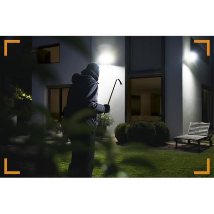 Steinel 065294 - Holofote LED com sensor e câmara LED/21W/230V IP44