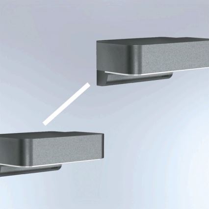 STEINEL 065690 - Iluminação de parede exterior LED com sensor L800 LED/7,5W/230V IP44