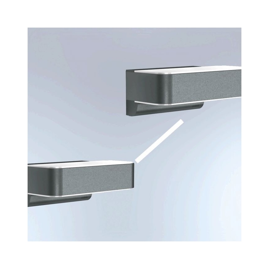 STEINEL 065706 - Iluminação de parede exterior LED com sensor L810 LED/12,5W/230V IP44