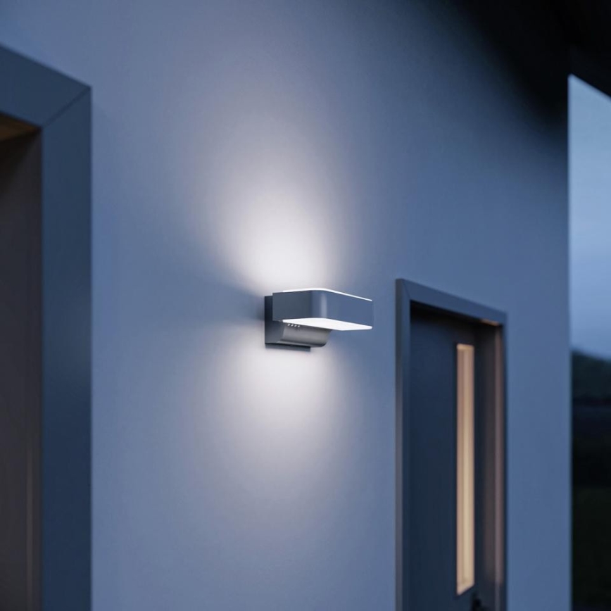 STEINEL 065706 - Iluminação de parede exterior LED com sensor L810 LED/12,5W/230V IP44