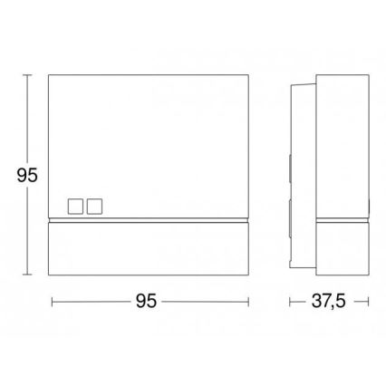 Steinel 066123 - Sensor de crepúsculo NIGHTMATIQ Plus IP54 branco