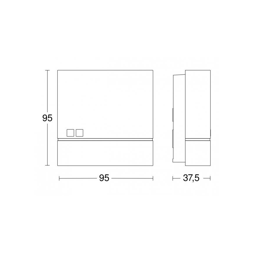 Steinel 066123 - Sensor de crepúsculo NIGHTMATIQ Plus IP54 branco
