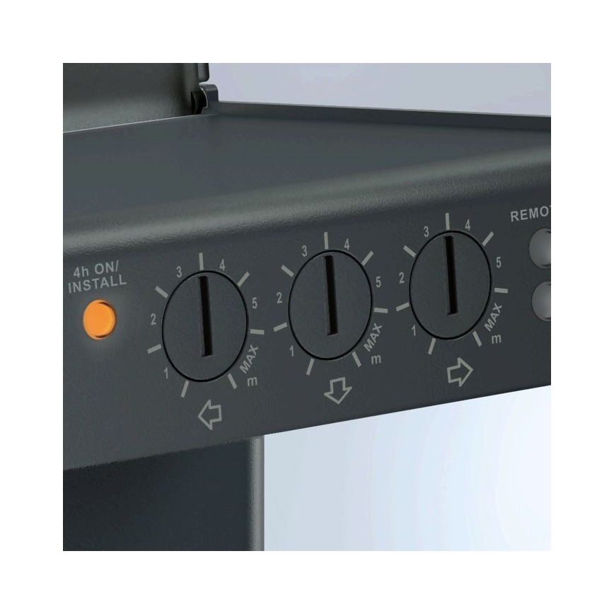 Steinel 066215 - Sensor de movimento iHF 3D COM1 IP54 preto
