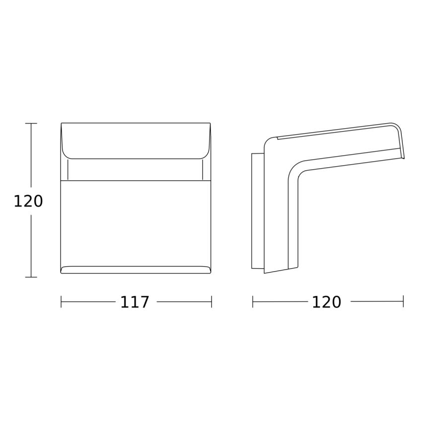 Steinel 066215 - Sensor de movimento iHF 3D COM1 IP54 preto