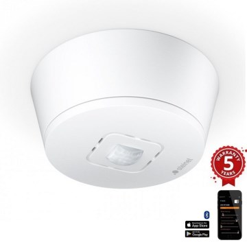 Steinel 067137 - Sensor de presença IR Quattro MICRO escritório DALI-2 APC AP branco